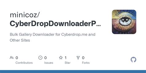 Bulk Gallery Downloader for Cyberdrop.me and Other .
